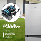 NNEDPE Kolner 145L Bar Fridge w/ LG Compressor Portable Cooler Freezer