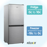 NNEDPE Kolner 145L Bar Fridge w/ LG Compressor Portable Cooler Freezer