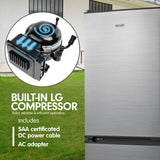 NNEDPE Kolner 160L Bar Fridge w/ LG Compressor Portable Cooler Freezer