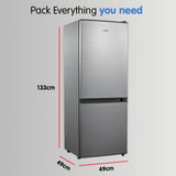 NNEDPE Kolner 160L Bar Fridge w/ LG Compressor Portable Cooler Freezer