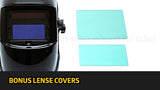 NNEDPE Centurion Solar Auto Darkening Welding Helmet - Glossy Black