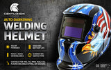 NNEDPE Centurion Solar Auto Darkening Welding Helmet - USA Eagle