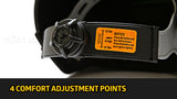 NNEDPE Centurion Solar Auto Darkening Welding Helmet - Glossy Black