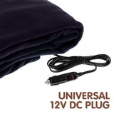 NNEDPE Heated Electric Car Blanket 150x110cm 12V - Blue
