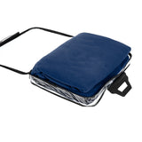 NNEDPE Heated Electric Car Blanket 150x110cm 12V - Navy Blue