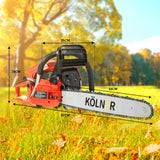 NNEDPE Kolner 45.2cc 18in Petrol Chainsaw