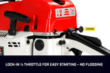 NNEDPE Yukon Chainsaw  52cc 20in Petrol Log Wood Cutter