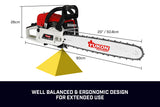 NNEDPE Yukon Chainsaw  52cc 20in Petrol Log Wood Cutter