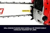 NNEDPE Yukon 52cc 22in Tradesman Series Chainsaw with Case