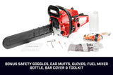 NNEDPE Yukon Tradesman 62cc 20in Chainsaw Tree Log Cutter