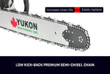 NNEDPE Yukon Tradesman 82cc 24in 2-Stroke Chainsaw