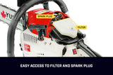 NNEDPE Yukon Tradesman 82cc 24in 2-Stroke Chainsaw