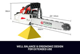 NNEDPE Yukon Tradesman 82cc 24in 2-Stroke Chainsaw