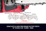 NNEDPE Yukon 25cc 12in Arborist Chainsaw