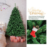NNECW 1.83m Christmas Tree with 1355 Tips & Foldable Metal Stand