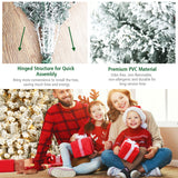 NNECW Artificial Christmas with LED Lights for Room Decoration