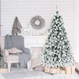 NNECW Artificial Christmas with LED Lights for Room Decoration