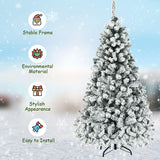 NNECW Artificial Christmas with LED Lights for Room Decoration