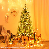 NNECW 1.8M Artificial Christmas Tree with 250 LED Lights for Decorations