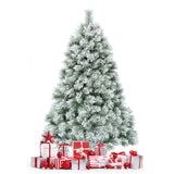 NNECW 1.8 M Pine Needle Artificial Christmas Tree with 586 Branch Tips and a Metal Stand for Decorations
