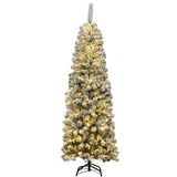 NNECW Artificial Christmas Tree with 250 Warm White LEDs for Shop & Home & Office