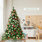 NNECW 1.5m Artificial Christmas Tree with Pine Cones for Decorations