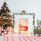 NNECW Artificial Christmas Garland with White Berries for Room Decoration