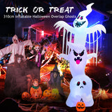 NNECW 310 CM Tall Halloween Inflatable Stacked Ghosts for Party & Garden