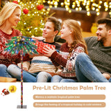NNECW 1.8m Artificial Palm Tree with 64 PVC Branch Tips for Home/Office/Carnival/Christmas