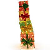 NNECW Light Up Christmas Boxes Decoration for Home & Garden
