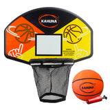 NNEDPE Kahuna Trampoline LED Basketball Hoop Set with Light-Up Ball