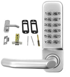 NNEDPE Push Button Digital Combination Security Door Lock