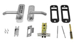 NNEDPE Push Button Digital Combination Security Door Lock