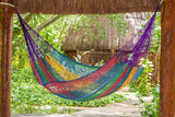 NNEDSZ Size Mayan Legacy Cotton Mexican Hammock in Colorina Colour