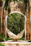 NNEDSZ Size Mayan Legacy Cotton Mexican Hammock in Cream Colour