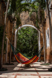 NNEDSZ  Size Mayan Legacy Cotton Mexican Hammock in Imperial Colour