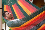 NNEDSZ  Size Mayan Legacy Cotton Mexican Hammock in Imperial Colour