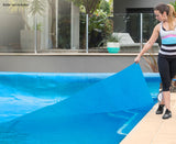 NNEDPE 500 Micron Solar Swimming Pool Cover 11m x 6.2m - Blue