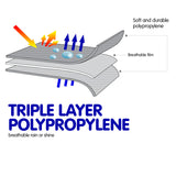 NNEDPE Samson Deluxe Waterproof Ute Cover