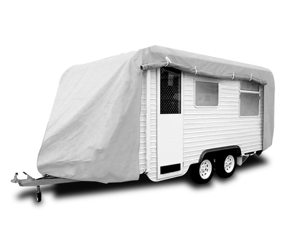 NNEDPE Caravan Cover with zip 20-23 ft
