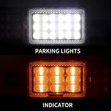 NNEDSZ 2x Sealed LED Indicators & Parking Lights Lamp Submersible 4x4 4WD 12V