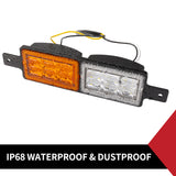 NNEDSZ 2x Sealed LED Indicators & Parking Lights Lamp Submersible 4x4 4WD 12V