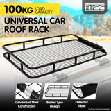 NNEDPE RIGG Universal Car Roof Rack Basket Cargo Carrier