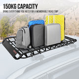NNEDPE RIGG Universal Car Roof Rack Cage Cargo Carrier