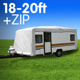 NNEDPE Caravan Cover with zip 18-20 ft