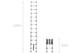 NNEKG 3.9m Telescopic Ladder