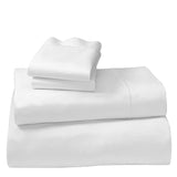 NNEDPE Cotton microfibre 1000TC 4pc Queen sheet set - White