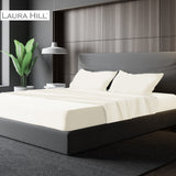 NNEDPE Cotton microfibre 1000TC 4pc King sheet set - White
