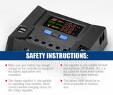 NNEDSZ 30A Solar Charger Controller 12V 24V Battery Panel Regulator 4 USB Output 5V