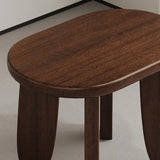 NNETM Solid Wood Stool